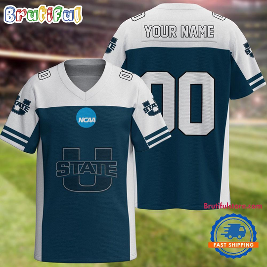 Discover NCAA Utah State Aggies Sport Team New Season Personalized Football Jersey