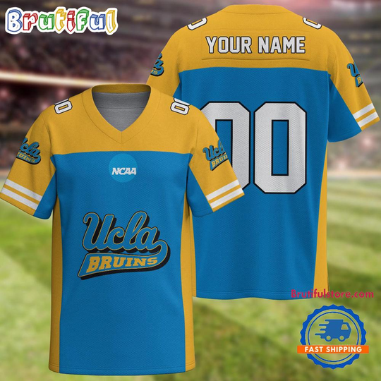 Discover NCAA UCLA Bruins Sport Team New Season Personalized Football Jersey
