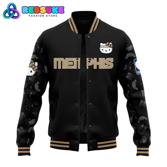 Memphis Grizzlies x Hello Kitty Night Baseball Jacket