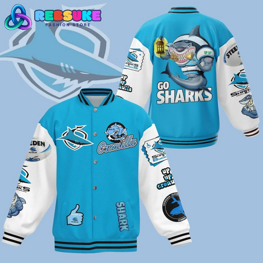 Discover Cronulla-Sutherland Sharks Thumbs Up Baseball Jacket