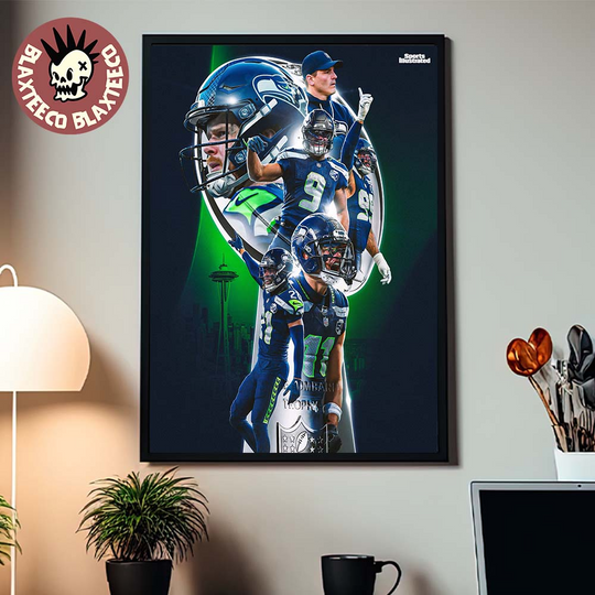 Discover Congrats Seattle Seahawks It Was All Super Bowl LX Champions Sport Illustrated Poster