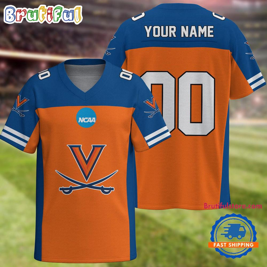 Discover NCAA Virginia Cavaliers Sport Team New Season Personalized Football Jersey