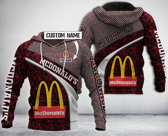 Discover Personalized Mcdonald's 3D Hoodie