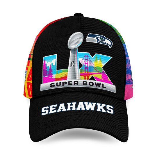 Personalized Seahawks 2026 Super Logo Team Design Classic Cap