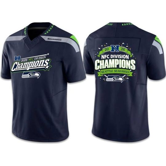 Seahawks x NFC Division Champions 2026 Football Jersey
