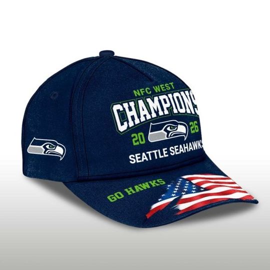 Seattle Seahawks 2026 NFC West Champions Hat