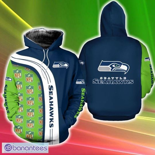 Seattle Seahawks 3D Hoodie