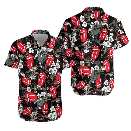 Rolling Stones Hawaiian Shirt
