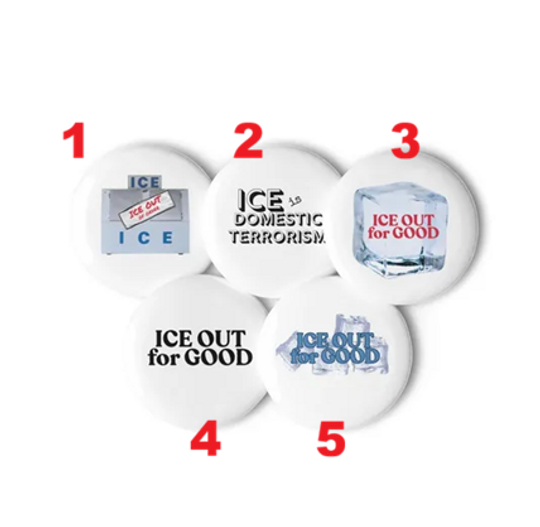 Renee Good ICE OUT for Good Resistance Button Pins