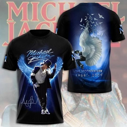 Michael Jackson 3D T-shirt, Gift for fans