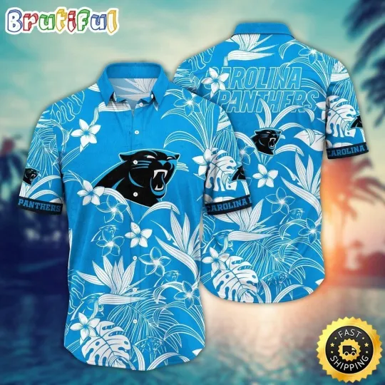 Discover Carolina Football Pantherss Team Hawaiian Shirt Button Down