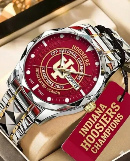 Discover Indiana College Football Perfect Season Tribute Watch 2026