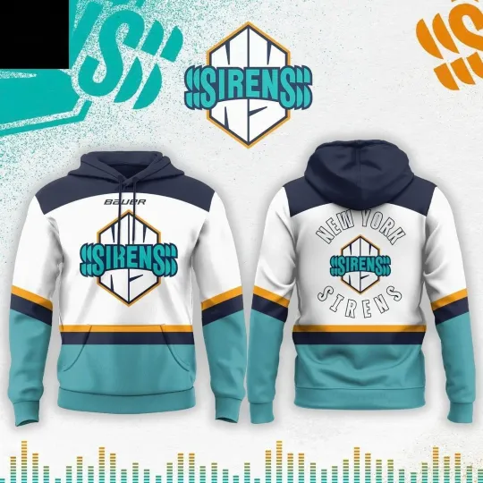Discover Sirens 2025 Pump Up The Volume Hoodie