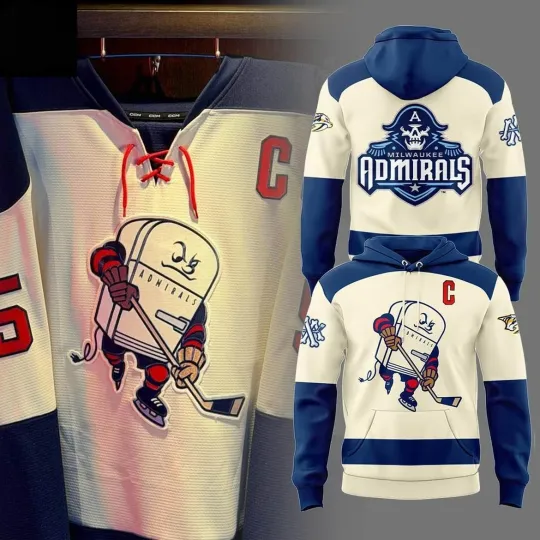 Discover Admirals 2025-2026 The Fridge Jersey Inspired Hoodie
