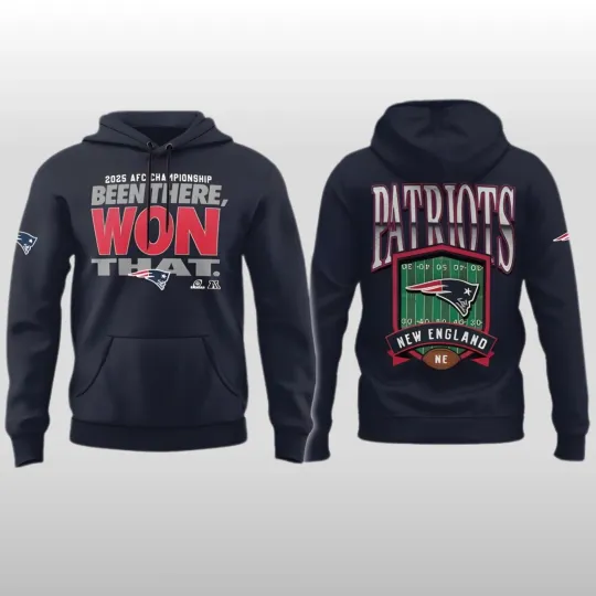 Discover Patriots AFC Championship Bound Winner Hoodie