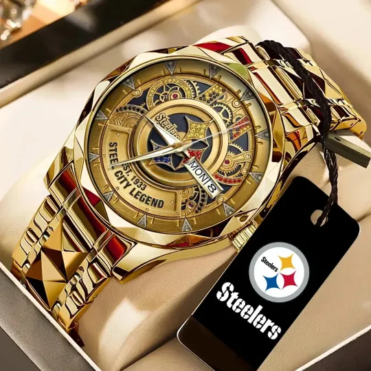 Discover Steeler Alloy Luxury Quartz Watch