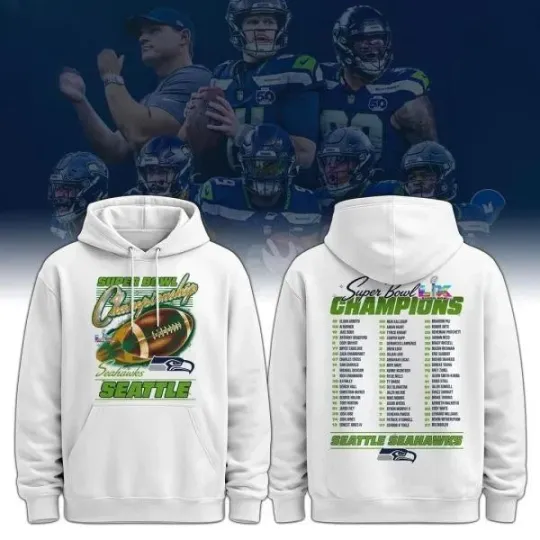 Seahawks 3D Hoodie