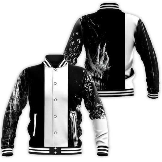 Discover Cannibal Corpse Skeleton Ghost Jersey Varsity Jacket, Baseball Jacket, Gift For Him, Gift For Friend