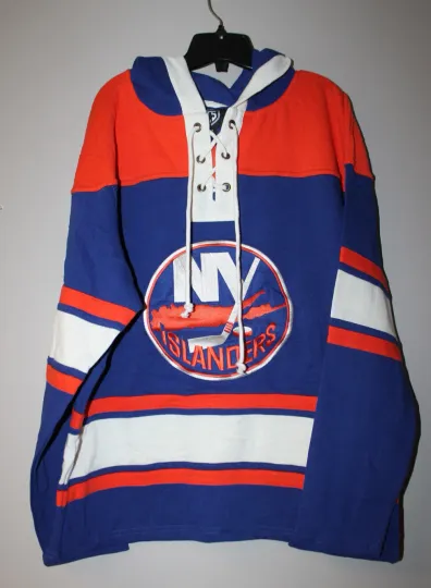 Discover New New York old time jersey style midweight cotton hoodie