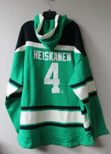 Discover New Dallas #4 HEISKANEN old time jersey style cotton hoodie