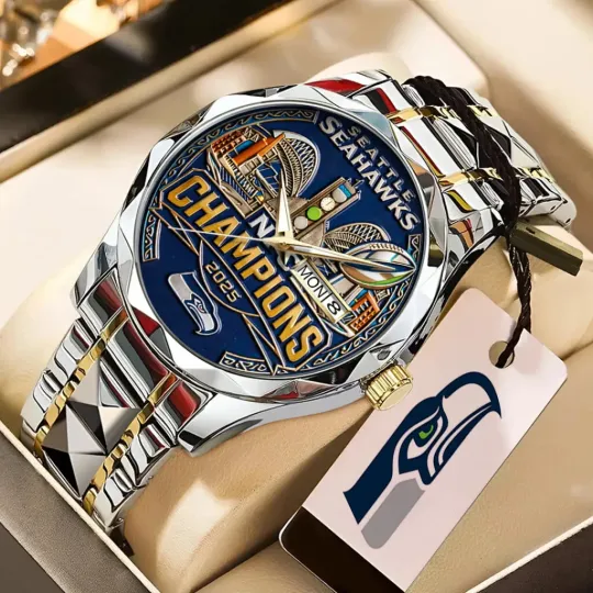 Discover Seahawks 2025 NFC Champions  Watch