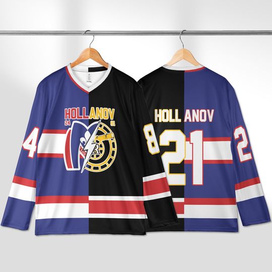 Discover Heated Rivalry Hockey Jersey, Ilya Rozanov Shane Hollander, Hockey Movie Gift