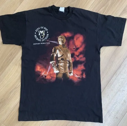 Discover Michael Jackson History World Tour T-Shirt