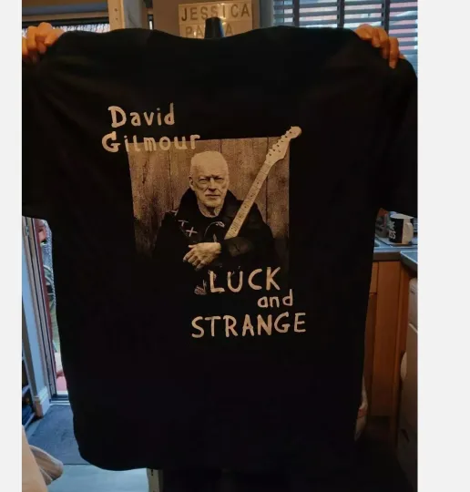 Discover David Gilmour Luck And Strange 2024 Tour T-Shirt