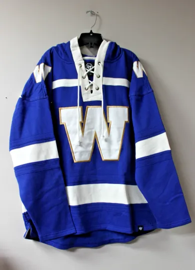 Discover New NCAA Washington Huskies old time style mid weight cotton hoodie men's