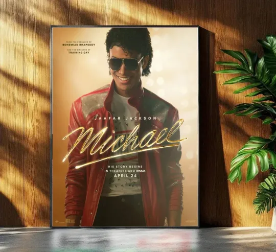 Discover Michael Jackson Biopic 2026 Vertical Poster