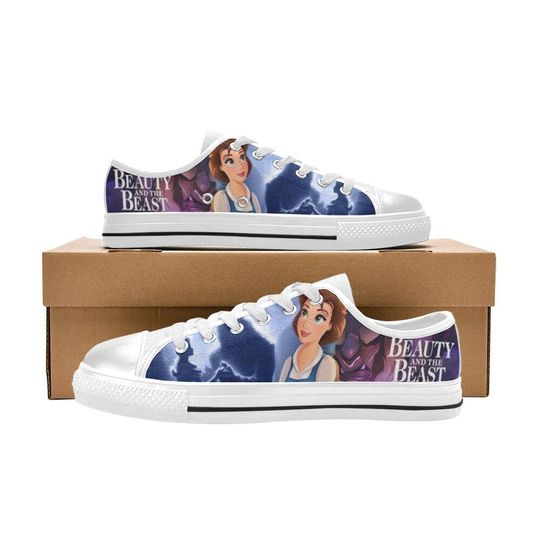Discover Beauty and The Beast Low Top Shoes Sneakers