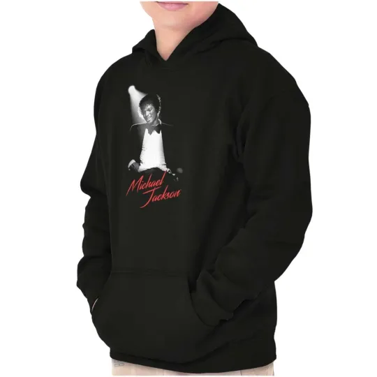 Vintage Michael Jackson Spotlight Musician Hoodie for Boys and Girls
