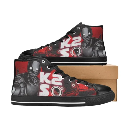 Star Wars K-2SO High Top Shoes Sneakers