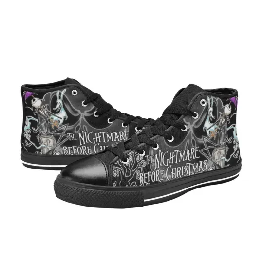 The Nightmare Before Christmas High Top Shoes Sneakers