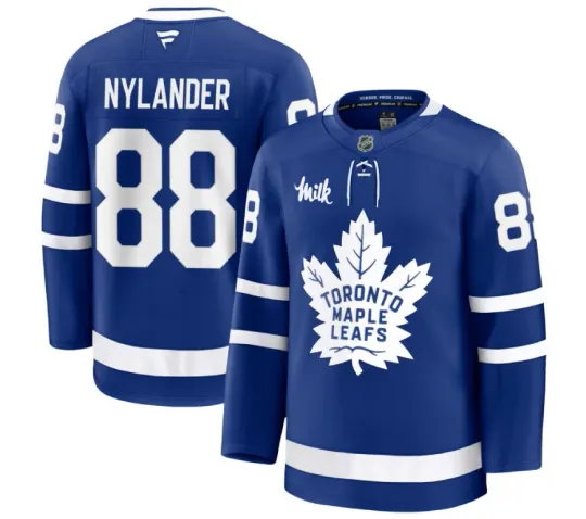 Discover Men's Toronto William Nylander Home Premium Jersey -  Milk