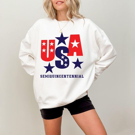 Discover Usa 250 Sweatshirt, Independence Day Sweatshirt, Celebrate 250th Anniversary Sweater, Usa 4th of July Patriotic Gift, Patriotic Hoodie