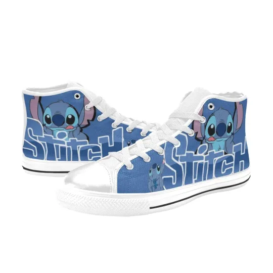 Discover Stitch High Top Shoes Sneakers