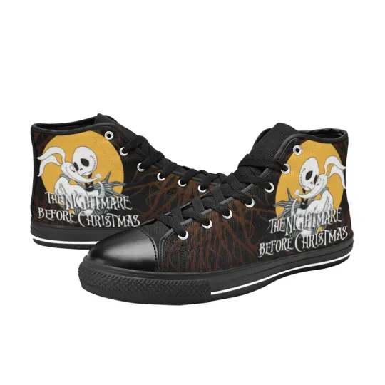 Discover The Nightmare Before Christmas High Top Shoes Sneakers