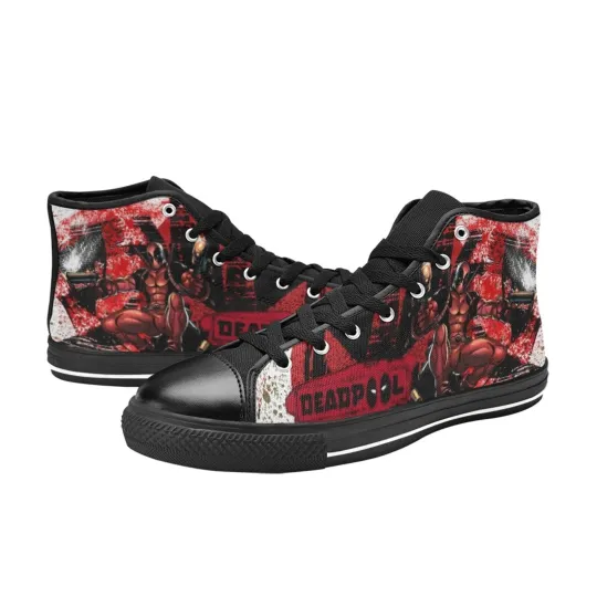 Deadpool High Top Shoes Sneakers