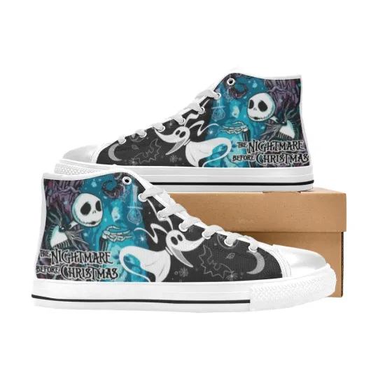 The Nightmare Before Christmas High Top Shoes Sneakers