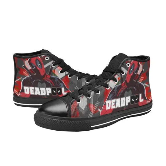 Discover Deadpool High Top Shoes Sneakers