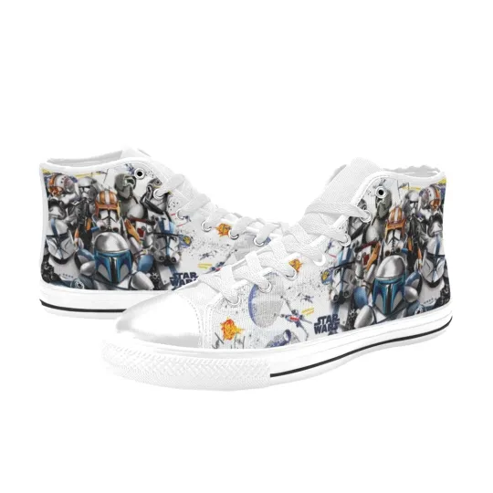 Discover Stormtrooper High Top Shoes Sneakers