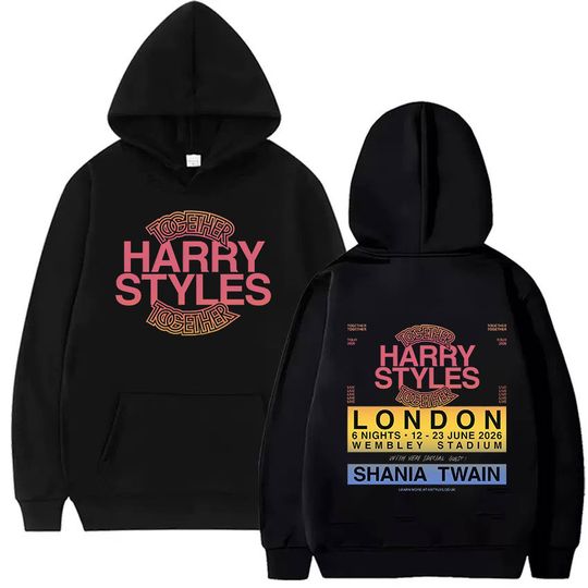 Discover Harry Together Tour 2026 Hoodie Men's Women Long Sleeve Fashion Pullover Sweatshirts Fleece Oversized Hoodies Streetwear