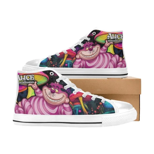 Discover Alice in Wonderland High Top Shoes Sneakers