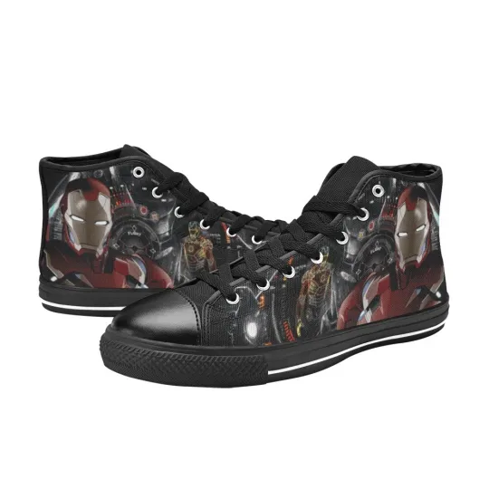 Iron Man High Top Shoes Sneakers