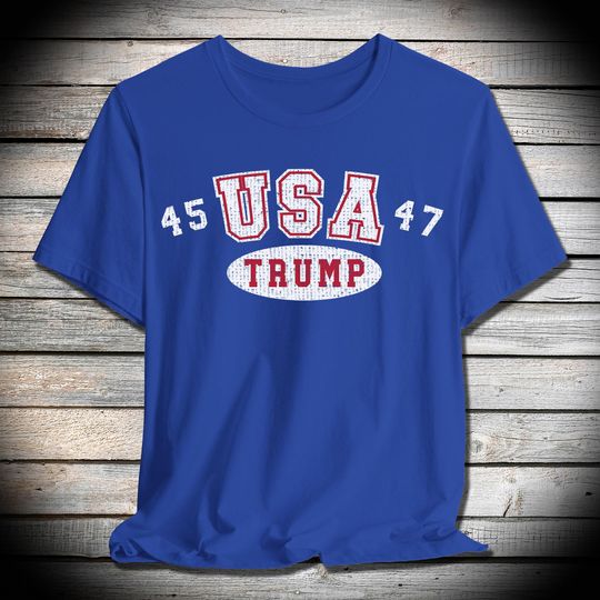 Discover President Trump USA T-Shirt | 45, 47 | Trump Shirt for Men, Women | Trump Gift for Family | Trump Wins Tee