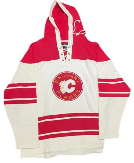 Discover Men's Calgary 2023 Heritage Classic Jersey Lacer Hoodie
