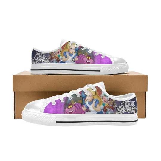 Alice in Wonderland Low Top Shoes Sneakers