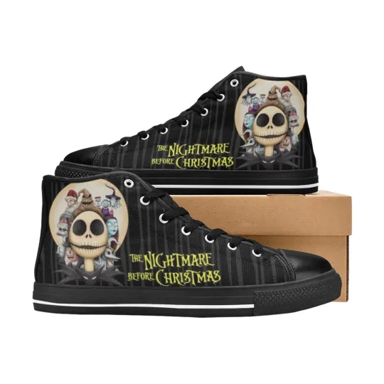 The Nightmare Before Christmas High Top Shoes Sneakers