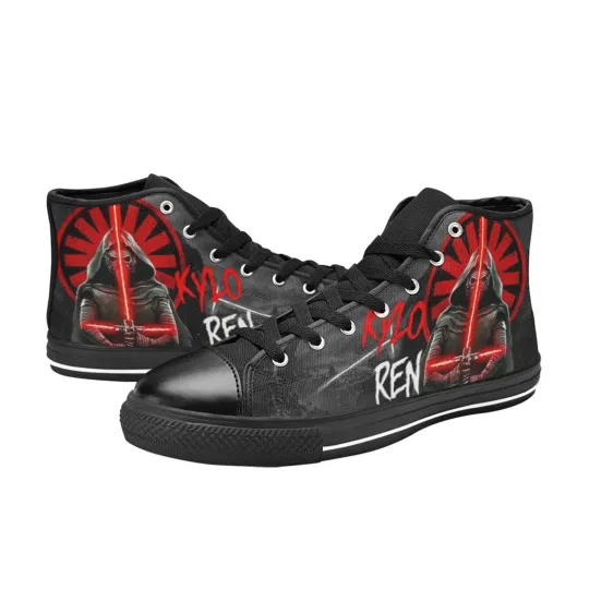 Discover Kylo Ren Sneakers Custom High Top Canvas Casual Shoes Men's